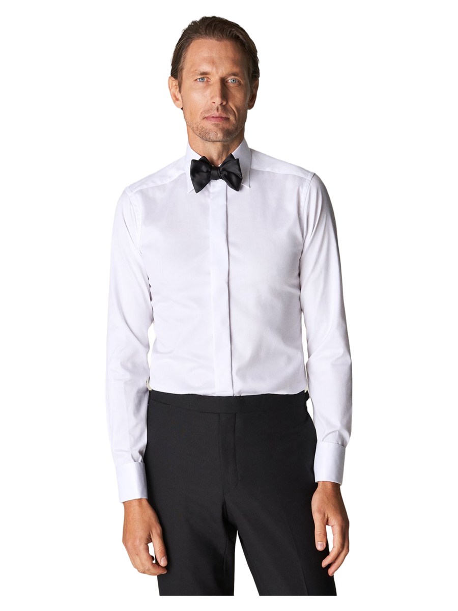 Eton "Dobbelt Manchet" Slim fit Aften Skjorte